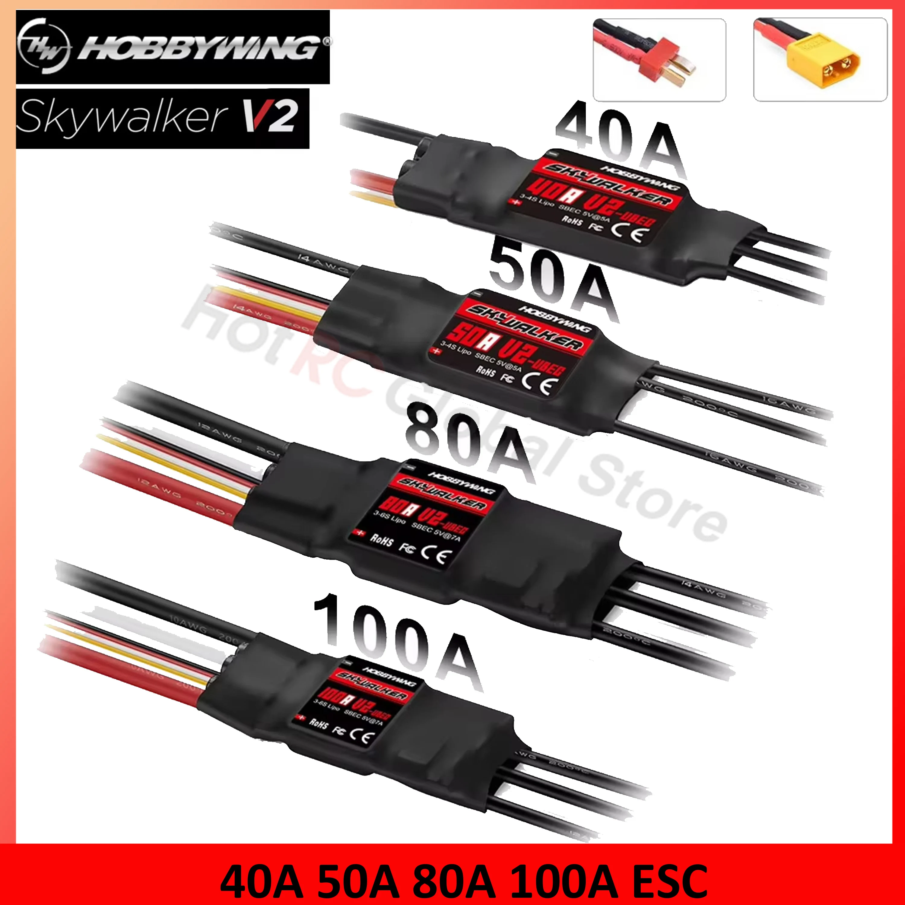 Drone Esc - HOBBYWING Skywalker serie V2 40A 50A