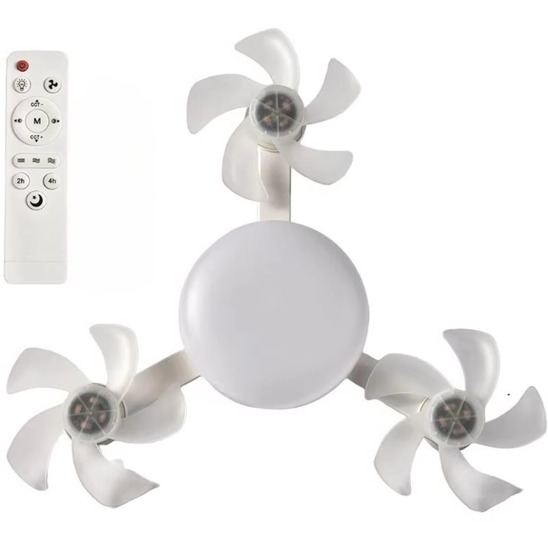 Drone Led Light - YANA35R Ventilatore da Soffitto con Luce