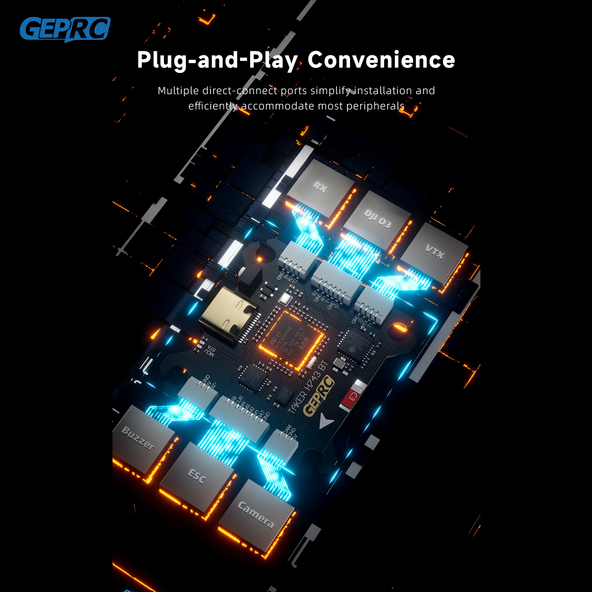 GEPRC TAKER H743 BT 32Bit 65A  - Drone Flight Controller recensione e prezzo