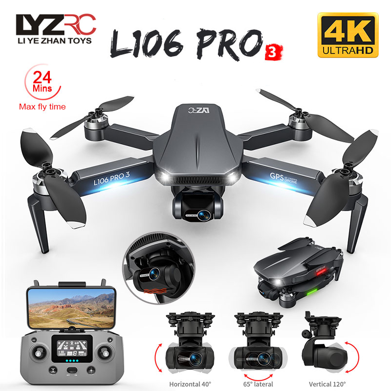 L106 Pro 3 Drone 5G WIFI FPV p - Drone Gimbal recensione e prezzo