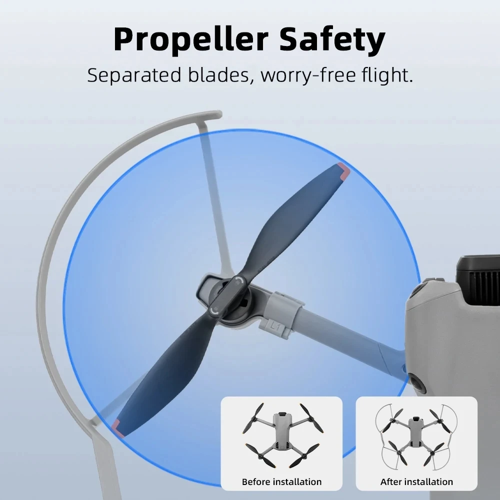 4 pezzi di copertura di protez - Drone Propeller Guard recensione e prezzo