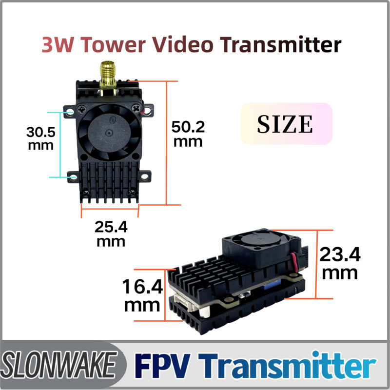SLONWAKE 5.8G 3000mW Simulazio - Drone Receiver recensione e prezzo