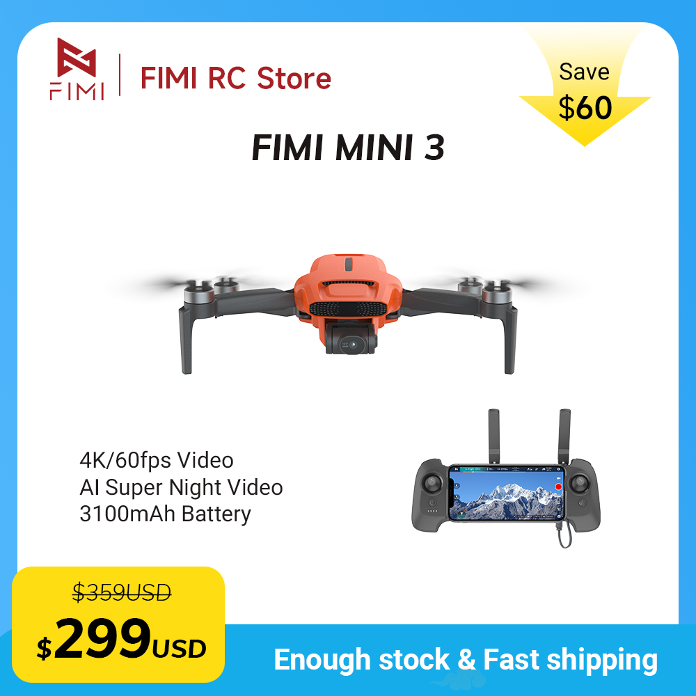 FIMI MINI 3 Drone con Telecame - Drone Gps Mount recensione e prezzo
